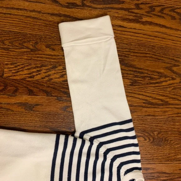 Liz Claiborne 100 % Cotton Nautical Sweater - Picture 3 of 4